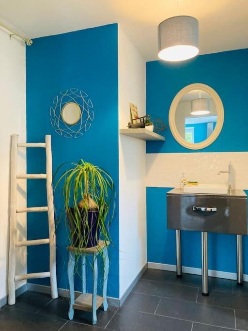 Logement Independant,Calme A 2 Pas Du Centre Ville Lannion Buitenkant foto